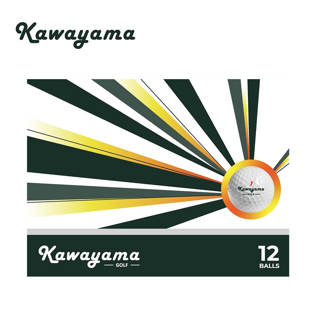  Kawayama GOLF 川山高爾夫球(有球必in系列)3層球(1打12顆)