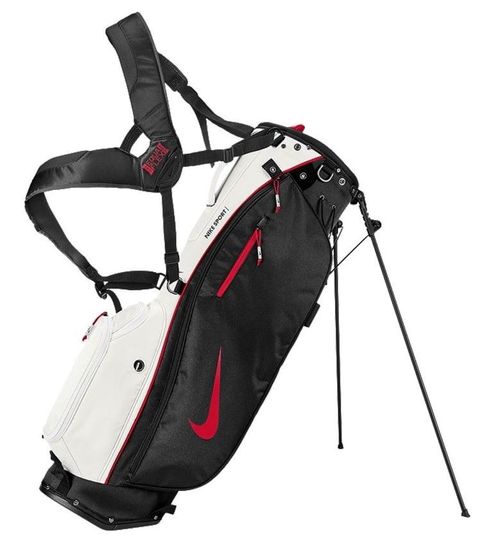 Nike Golf Sport Lite 超輕量高爾夫腳架袋 黑+銀白/紅