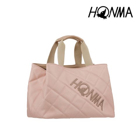 HONMA 本間高爾夫 高爾夫衣物袋BB12507 BOSTON BAG(粉紅/褐)