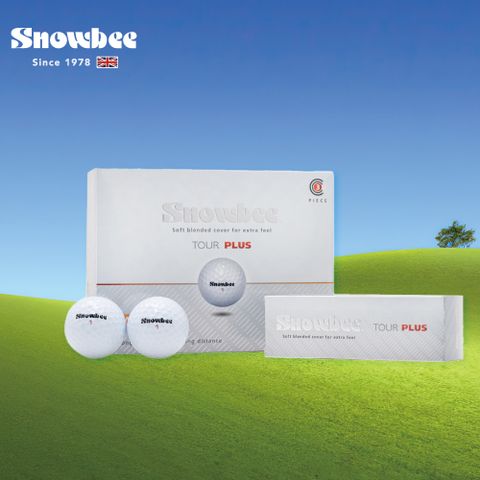 Snowbee 司諾比 Golf Tour Plus 3-piece 三層球 白球(高爾夫球  高球)