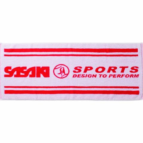 來自運動休閒領導品牌《Sasaki》緹花剪絨運動毛巾(標準型)/002915