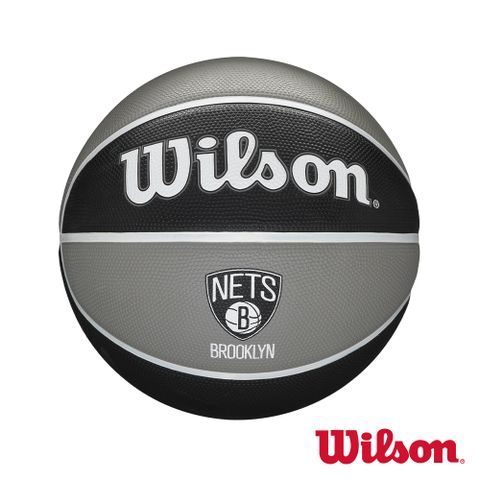 WILSON NBA隊徽系列 21 籃網 橡膠 7號