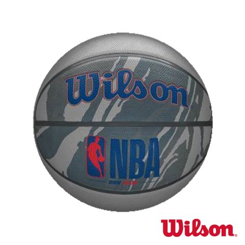 WILSON NBA DRV系列 PLUS 火紋灰 橡膠 籃球 7號