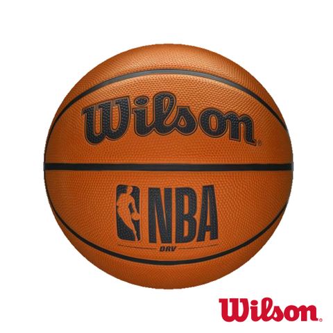 WILSON NBA DRV系列 橘 橡膠 籃球 7號