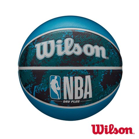 WILSON NBA DRV系列 PLUS VIBE 黑藍 橡膠 籃球 7號
