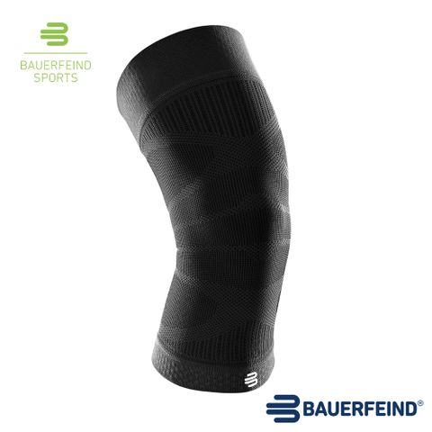 Bauerfeind保爾範 專業運動壓縮護膝束套 黑