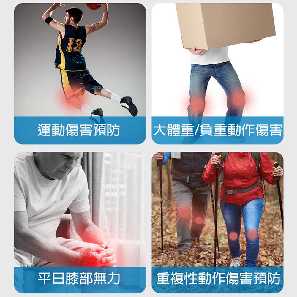 旭川 生命磁石墨烯遠紅外線 舒適護膝2入組 中度支撐/輕量透氣/抗菌消臭 台灣製