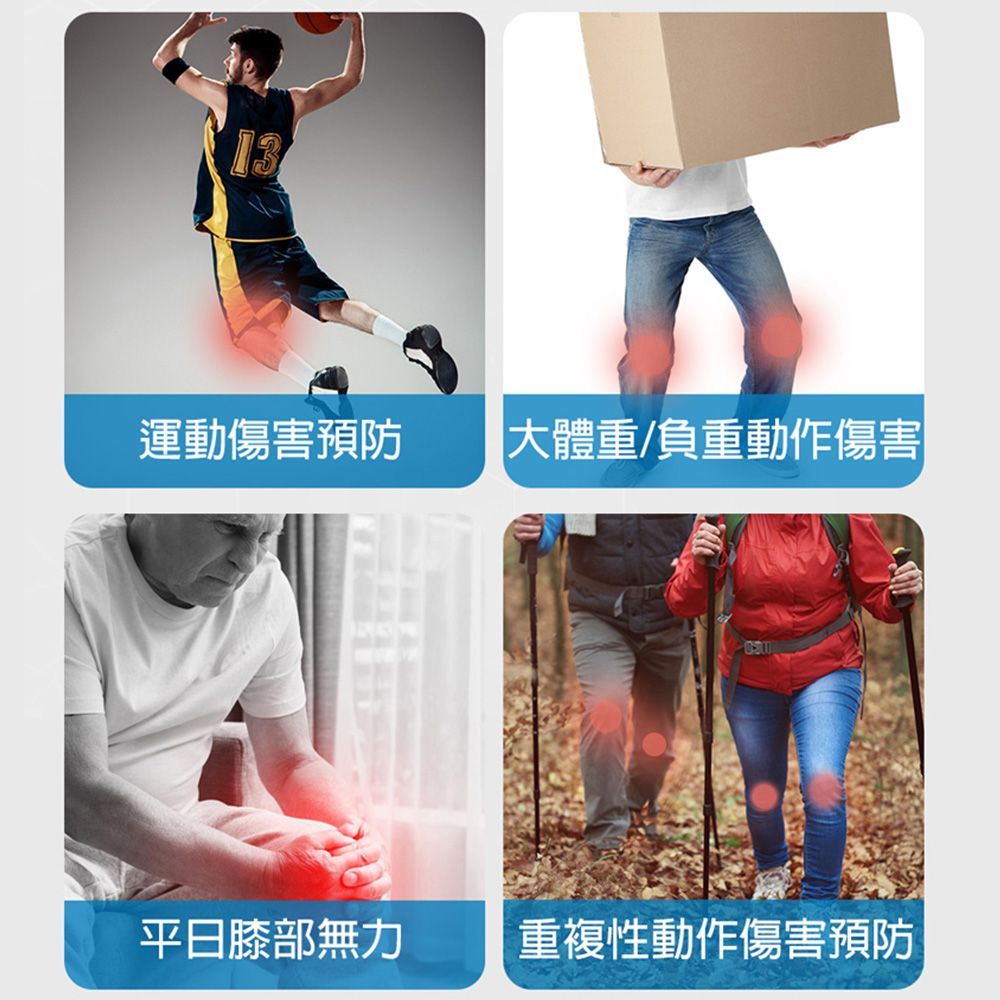 旭川 生命磁石墨烯遠紅外線 磁石護膝2入組 強力滲透/減震防護/加強支撐 台灣製