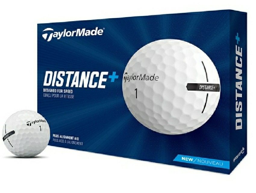 TaylorMade  Distance+ Soft 高爾夫球 白色
