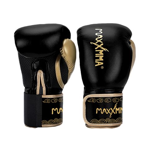 MaxxMMA 拳擊手套經典款-亮藍-散打/搏擊/MMA/格鬥/拳擊