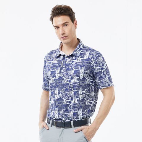 【Snowbee 司諾比】Coolmax 男士英倫風短袖Polo衫(涼感衣 高爾夫球衫 運動上衣 休閒 吸濕排汗 涼爽透氣襯衫 運動 t恤)