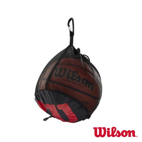 WILSON 單顆裝籃球網袋, OS