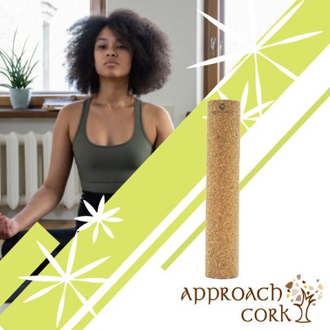 【Approach Cork】軟木專業推打棒 瑜珈 拍打棒 按摩棒 瑜珈用品 瑜珈 瑜珈道具 瑜珈健身