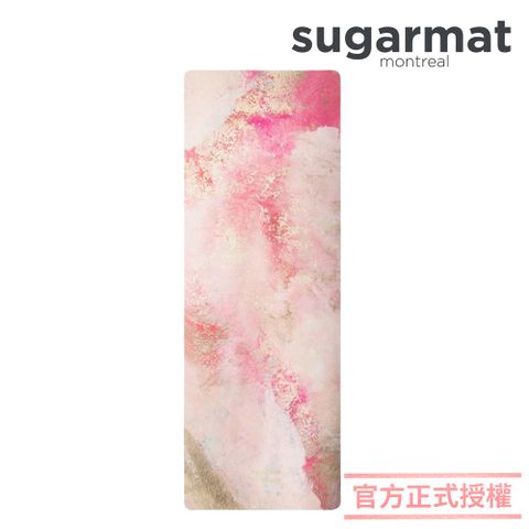 Sugarmat 麂皮絨天然橡膠瑜珈墊(3.0mm) 熱戀粉 Love Affiair