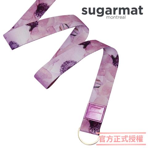 Sugarmat 【加拿大】頂級瑜珈伸展帶 薰染紫Stretching Stra