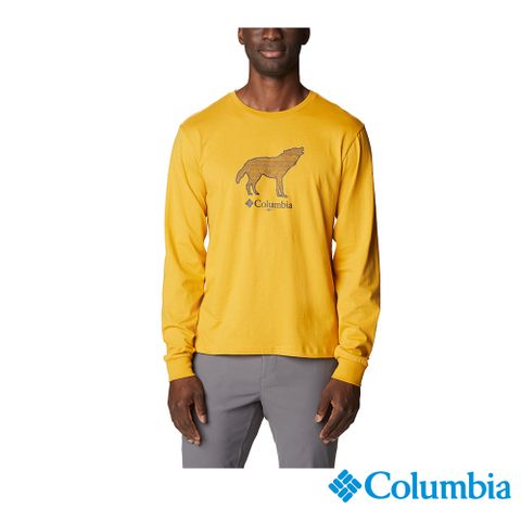 Columbia 哥倫比亞 男款 - CSC™ 長袖上衣-黃色 UAE38170YL-HF
