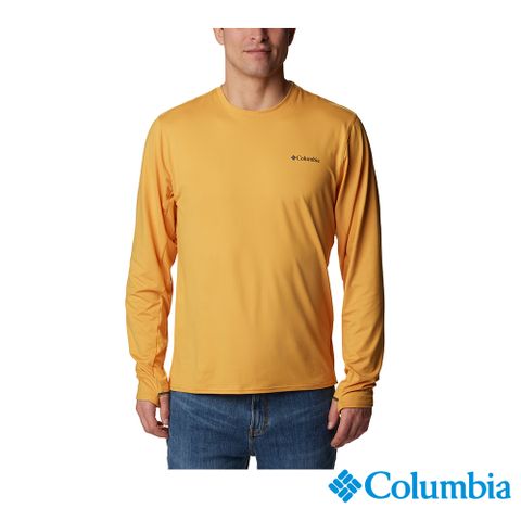 Columbia 哥倫比亞 男款 - Tech Trail™ UPF 50防曬快排上衣-黃色 UAE07730YL-HF
