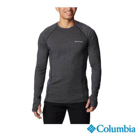 Columbia 哥倫比亞 男款 - Tunnel Springs™ 快排羊毛長袖上衣-黑色 UAO33700BK-HF