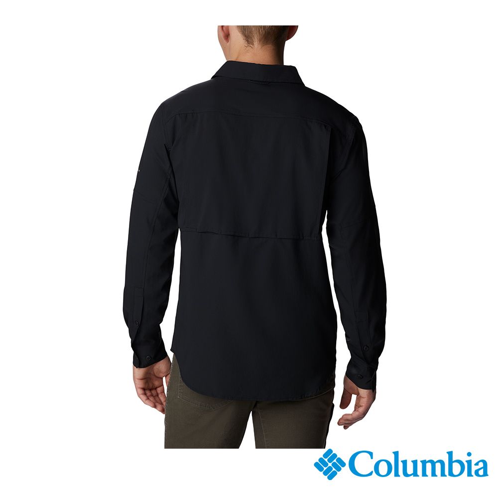 Columbia 哥倫比亞   男款 - Silver Ridge UPF 50防曬快排長袖襯衫-黑色 UAM16830BK-HF