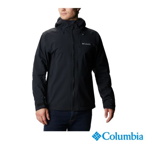 Columbia 哥倫比亞 男款- Omni-Tech™防水外套-黑色 UWE13410BK