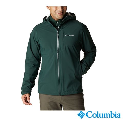 Columbia 哥倫比亞 男款- Omni-Tech™防水外套-綠色 UWE13410GR