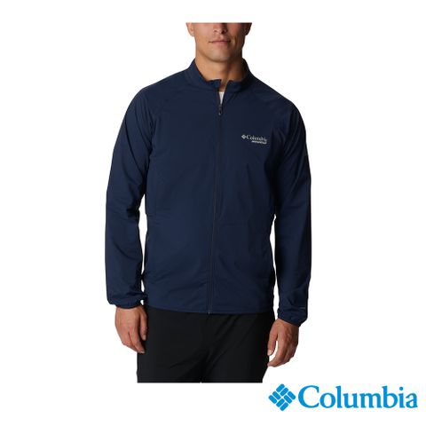 Columbia 哥倫比亞 男款- Omni-Shield野跑防風防潑外套-深藍 UWE37020NY (2023春夏)