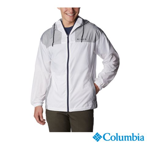 Columbia 哥倫比亞 男款-Omni-Shade UPF40防曬風衣-白色 UWE07570WT (2023春夏)