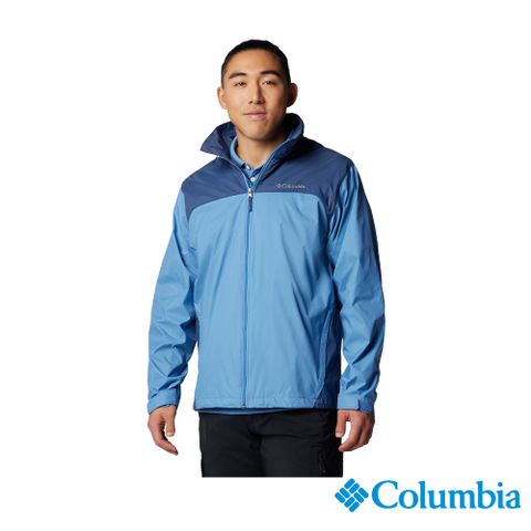 Columbia 哥倫比亞 男款-防小雨抗汙外套-藍色 URE20150BL (2024春夏新品)