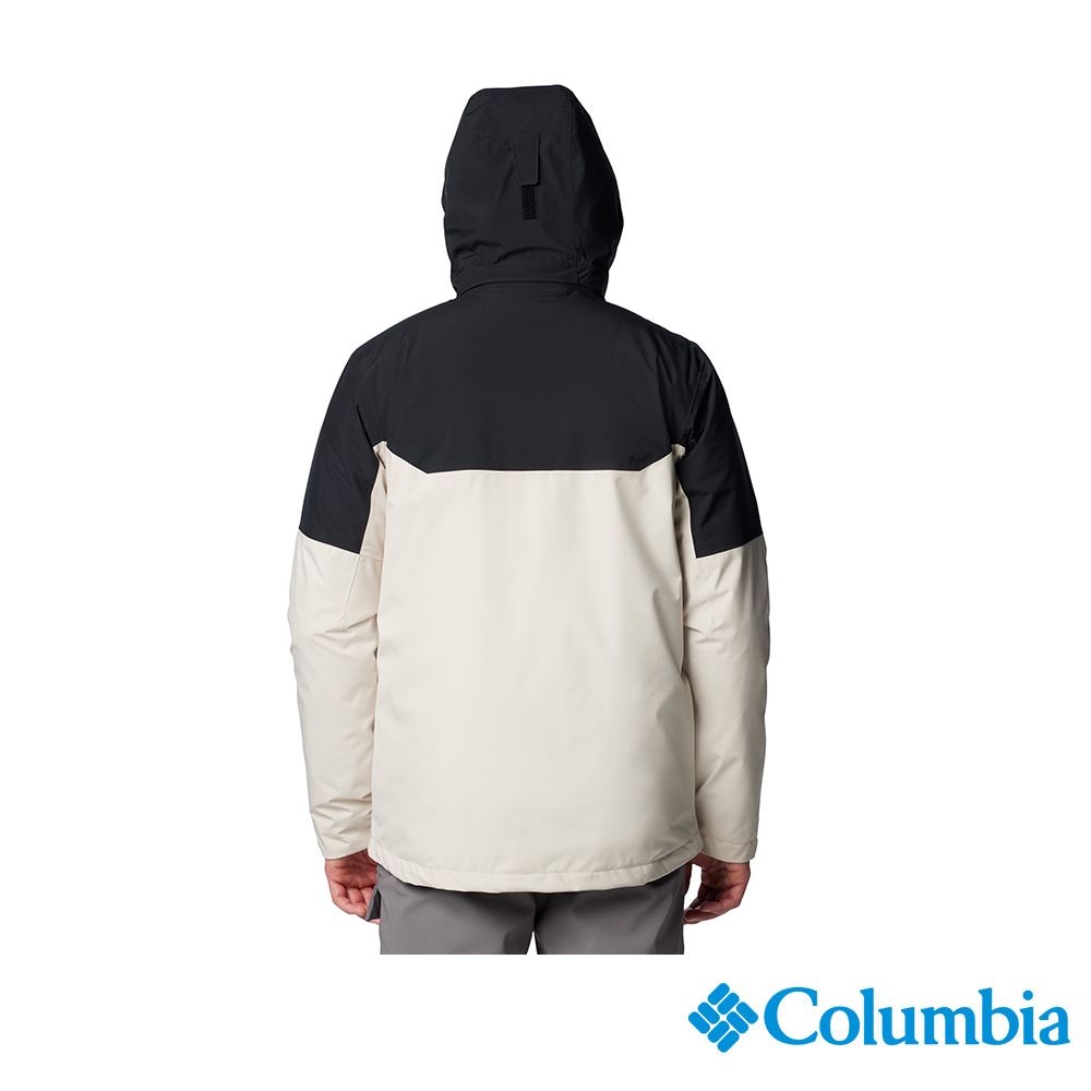 Columbia 哥倫比亞 男款 - Omni Tech防水極暖兩件式羽絨外套-卡其 UWE66710KI/IF