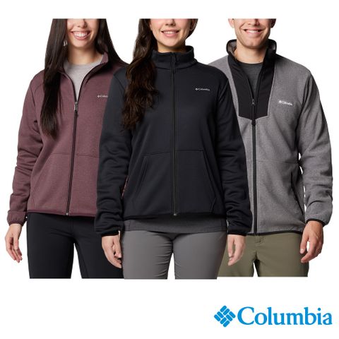 Columbia 哥倫比亞 男女款 - 刷毛立領外套(活動款)