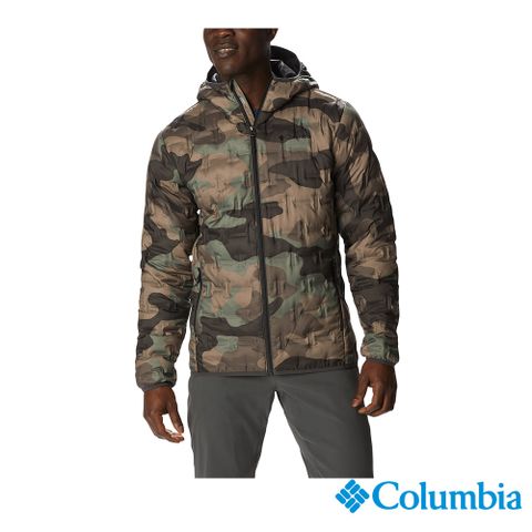 Columbia哥倫比亞 男款-保暖650羽絨連帽外套-迷彩 UWE09540NC /FW22