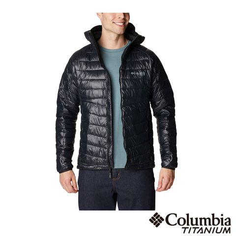Columbia哥倫比亞 男款-Omni-Heat™ Infinity 鈦極暖連帽外套-黑色 UWO28080BK / FW22