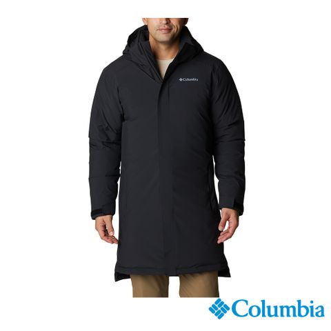 Columbia哥倫比亞 男款- Omni-Tech防水極暖長版外套-黑色 UWE21200BK / FW22