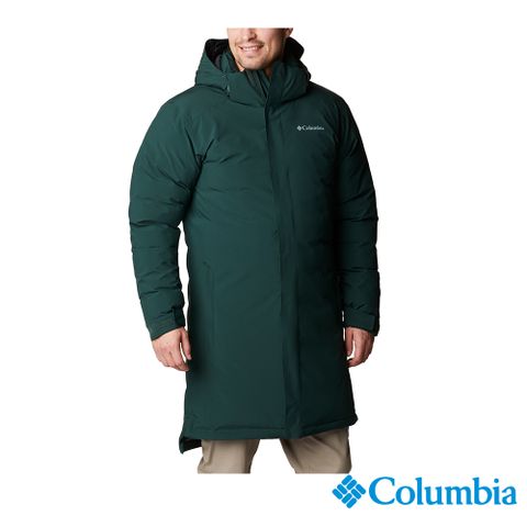 Columbia哥倫比亞 男款- Omni-Tech防水極暖長版外套-綠色 UWE21200GR / FW22