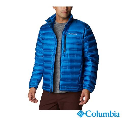 Columbia哥倫比亞 男款- Omni-Heat™ Infinity極暖立領羽絨外套-藍色 UWE82870BL / FW22