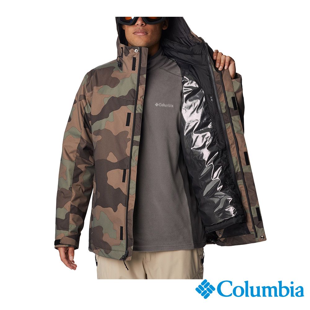 Columbia哥倫比亞】男款Omni-Tech防水保暖兩件式外套-迷彩UWE11550NC 