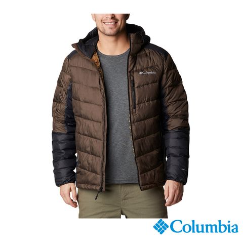 Columbia 哥倫比亞 男款-Omni-Heat™ Infinity極暖連帽外套-深棕 UWE61940AD / FW22