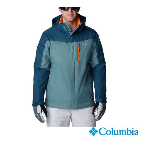 Columbia 哥倫比亞 男款 - Whirlibird™ OT防水保暖兩件式外套-灰綠 UWE11550GG-HF
