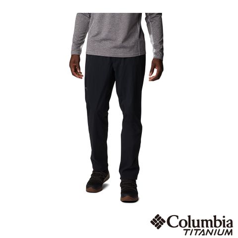 Columbia 哥倫比亞 男款 - 鈦 UPF50防潑輕量長褲-黑色 UAE80870BK (2023春夏)