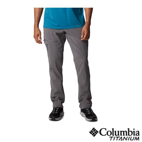 Columbia 哥倫比亞 男款 - Titan Pass™ UPF 50防曬防潑長褲-灰色 UAE03170GY-HF
