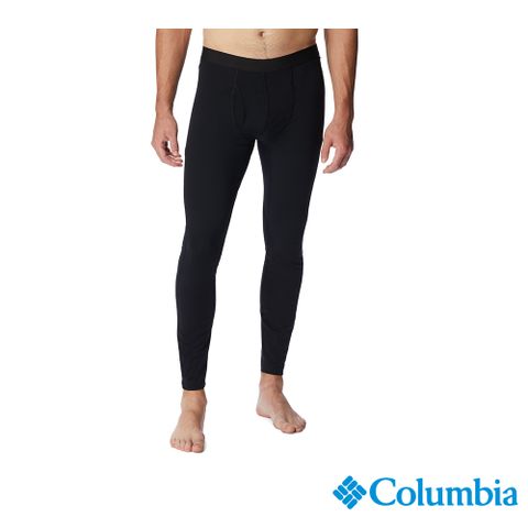 Columbia 哥倫比亞 男款 - Midweight Stretch 保暖快排內著長褲-黑色 UAM80640BK-HF