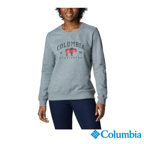 Columbia哥倫比亞 女款-長袖上衣-灰色 UAR54940GY / FW22