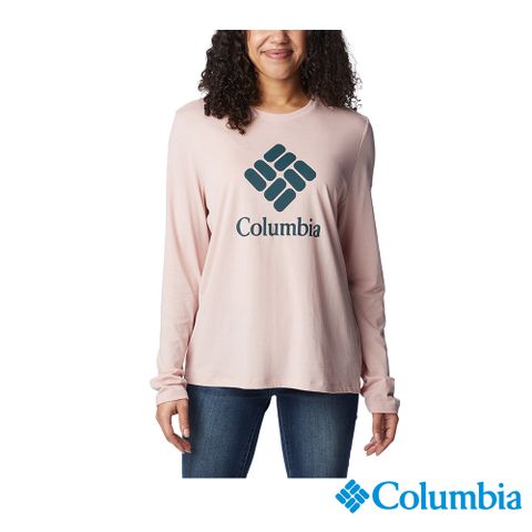 Columbia 哥倫比亞 女款 - Columbia Trek™ 長袖上衣-淺粉色 UAK02770LK-HF