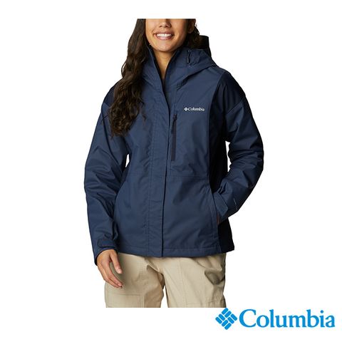Columbia 哥倫比亞 女款- Omni-Tech 防水外套-深藍 UWR14300NY