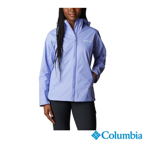 Columbia 哥倫比亞 女款- Omni-TECH防水快排外套-藍紫 URL20230UU