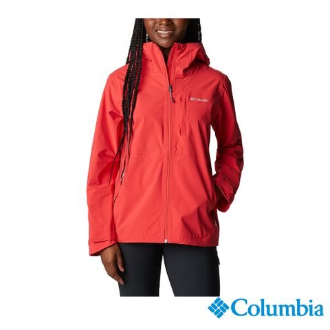 Columbia 哥倫比亞 女款 - Omni-Tech防水外套-紅色 UWR03790RD