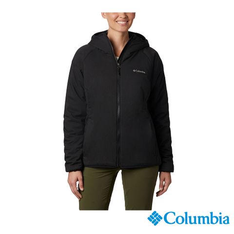 Columbia 哥倫比亞 女款 - Omni-Wind Block 防風連帽外套-黑色 UWK02470BK / FW22