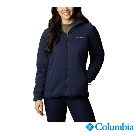 Columbia 哥倫比亞 女款 - Omni-Wind Block 防風連帽外套-深藍 UWK02470NY / FW22