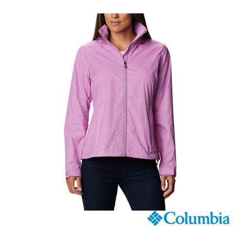 Columbia哥倫比亞 女款- 防潑水風衣-粉紅色 UWK01270BK / FW22