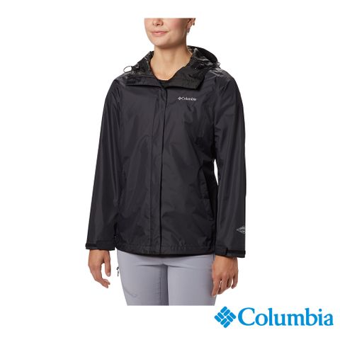 Columbia 哥倫比亞 女款 - Omni-Tech防水外套-黑色 URR24360BK (2023春夏)